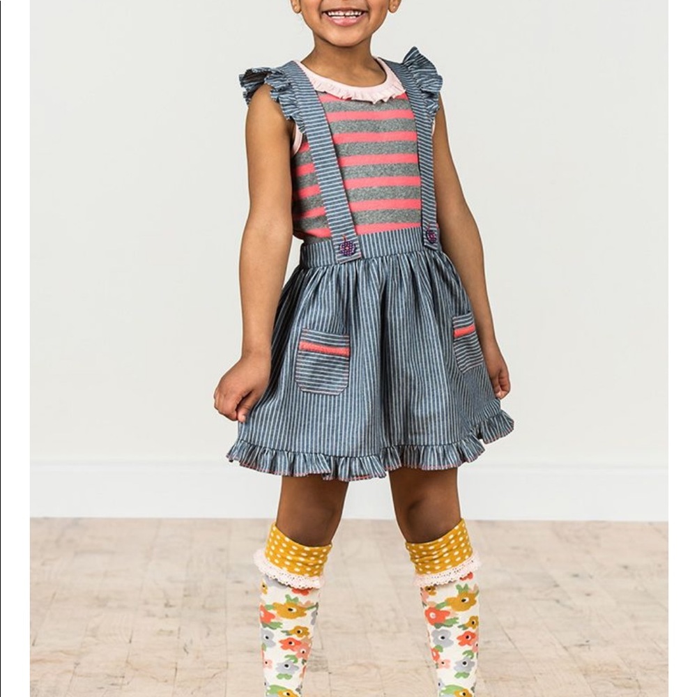 Like new Matilda Jane outfit with tank and skirt